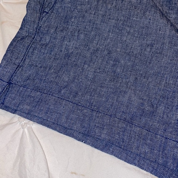 NWT - Old Navy / size 6 / Linen Everyday Shorts - high rise - distressed - Picture 6 of 12